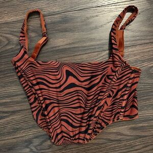 URBAN OUTFITTERS CORSET TOP